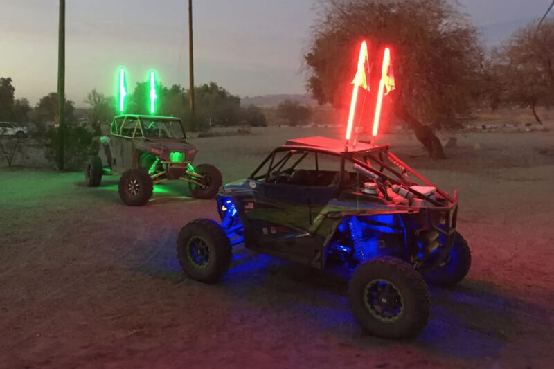 LED UTV Whip LIghts